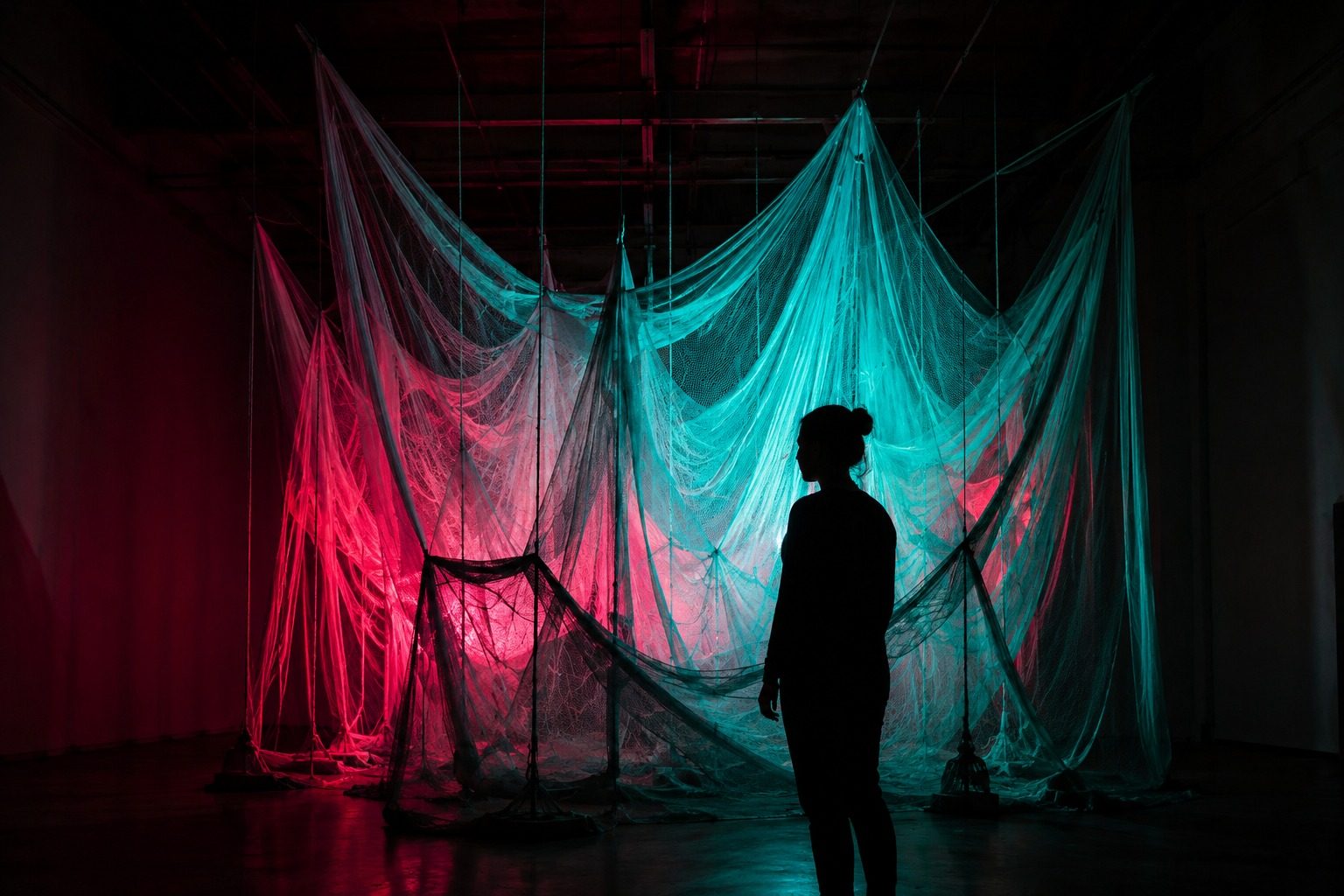 Contemporary art installation